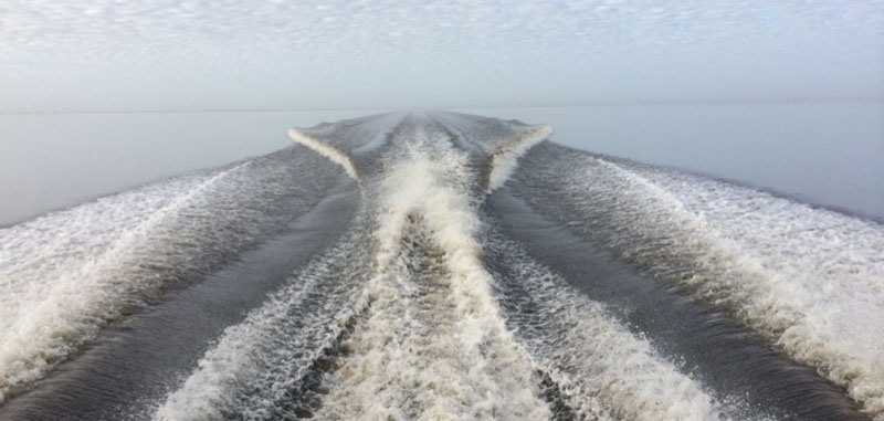 A perfect morning on Lake Okeechobee