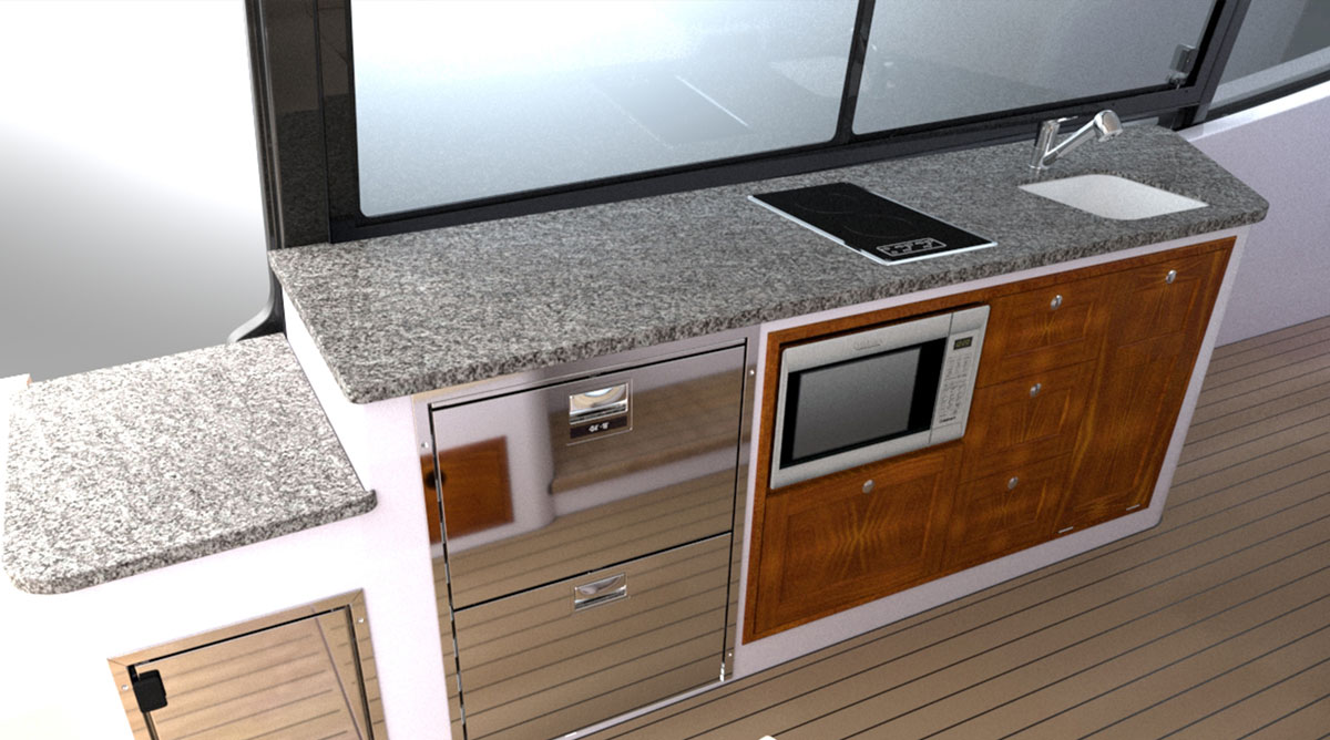 MJM 4 Galley