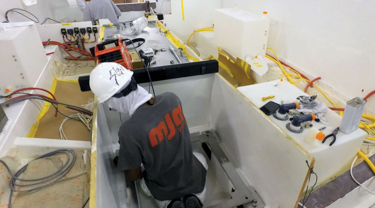 MJM advanced hull construction
