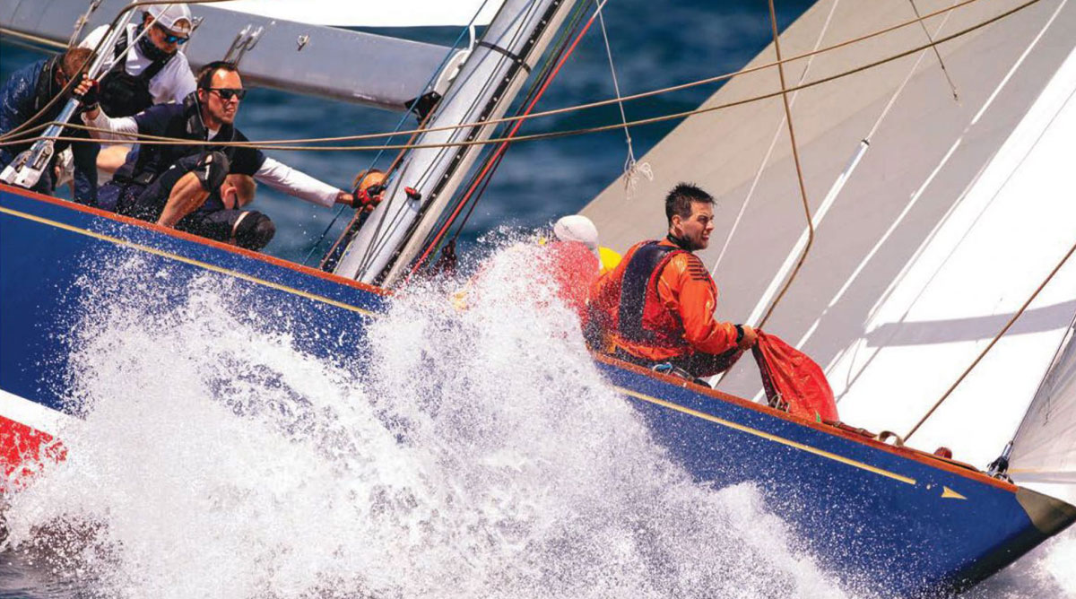 Bob Johnstone sailing